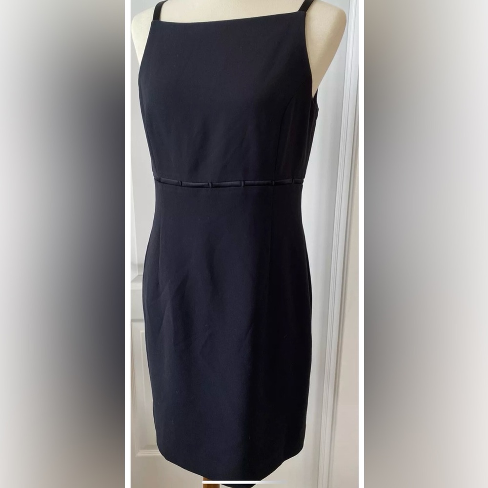Cocktail Vintage  Dress, Jones New York 8 Black